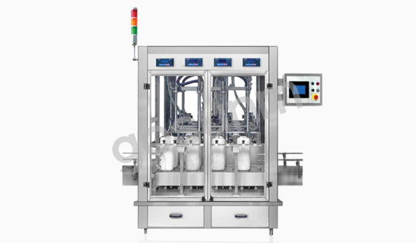 全自動直線稱重式灌裝機 全自動直線稱重式灌裝機