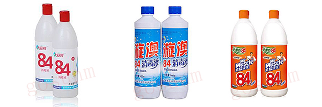 84消毒液貼標(biāo)樣品圖 84消毒液貼標(biāo)樣品圖